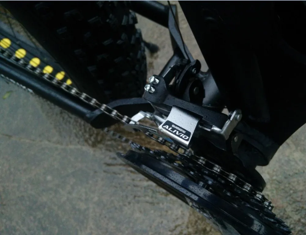 KALOSSE snow bike 21/24/27/30 speed Fat bicycle bicicleta mountain 26*4.0 inch tires beach | Спорт и развлечения