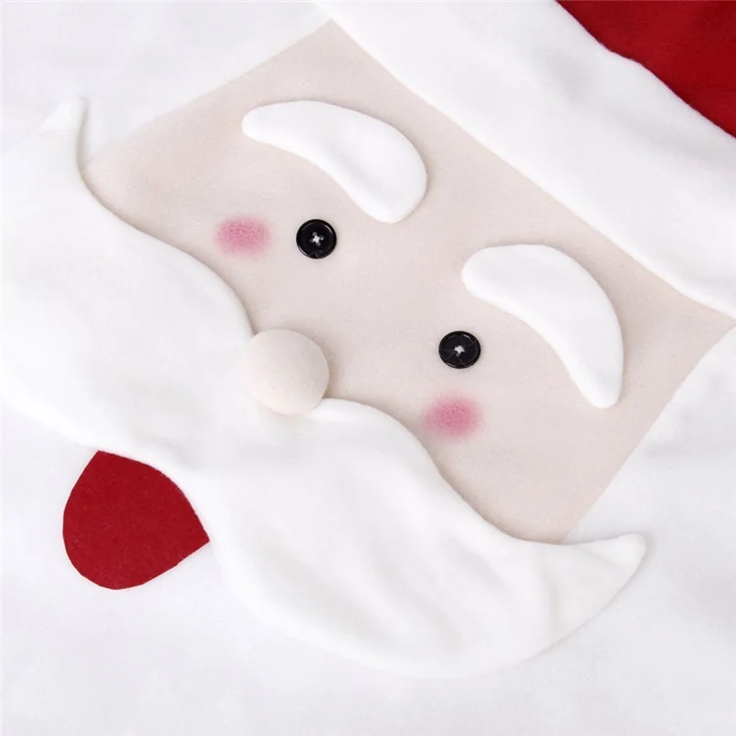 Christmas Decoration Chair Cover Christmas Snowman Table Decoration Stool Cover Birthday Party Decorations Kids Wholesale#4L23