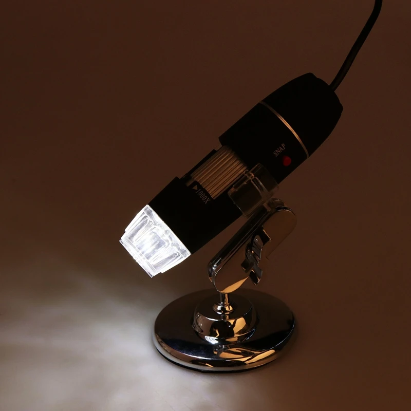 2MP 1000X 8 LED USB питание цифровой микроскоп Эндоскоп зум Камера Лупа с подставкой|camera