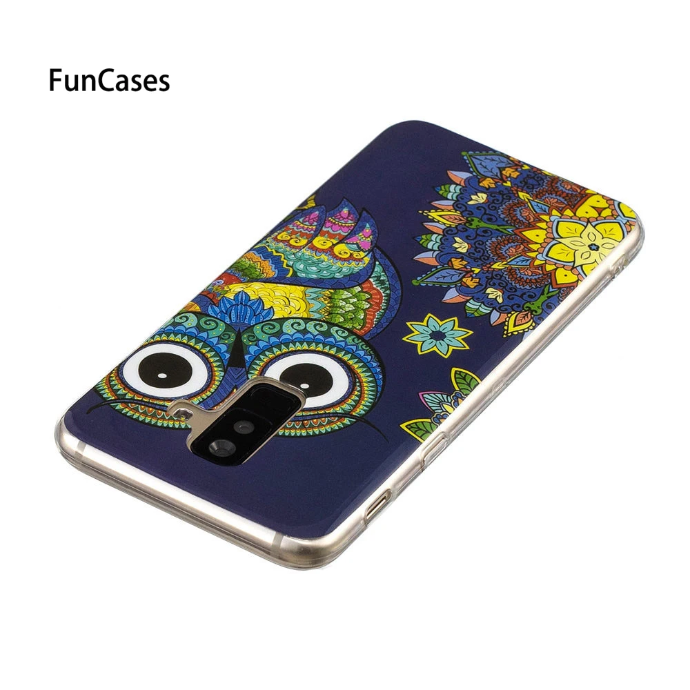 Светящийся чехол для samsung Galaxy A6 2018 600 A600 A600FN ТПУ мягкий телефона SM-A600 SM-A600FN SM-A600FN/DS