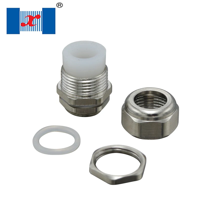 

25 шт. M12 силиконовая резиновая вставка тип металлическая Водонепроницаемая кабельная втулка для кабелей 3-7 мм