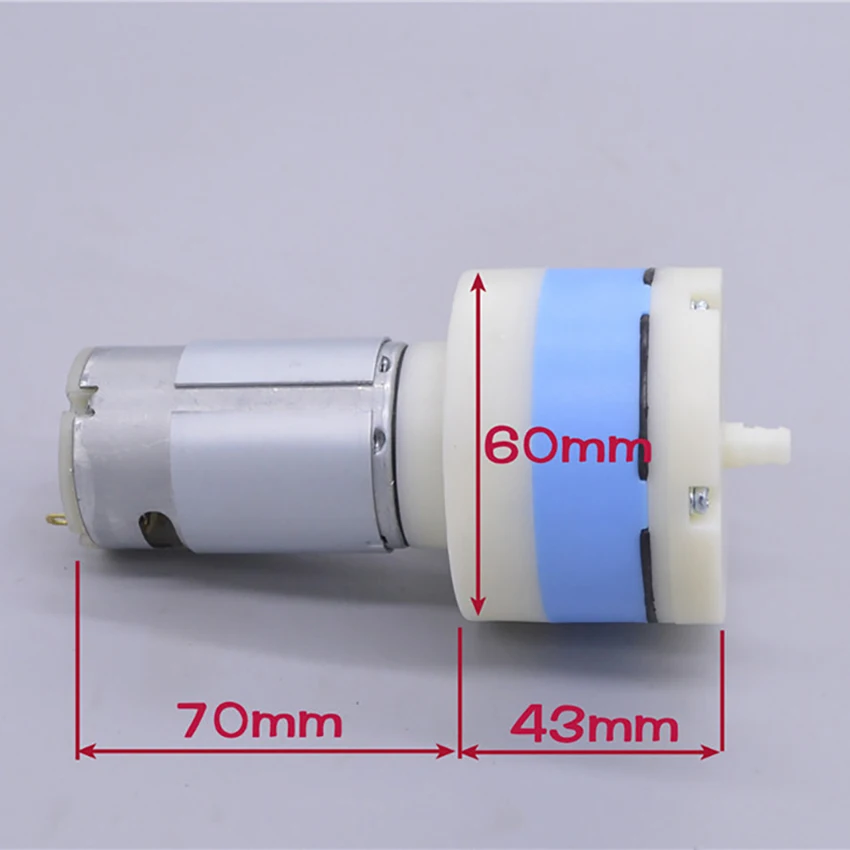 12V/24V DC5 24V mute 555 воздушный насос отрицательного давления 80Kpa 17L/мин устройство