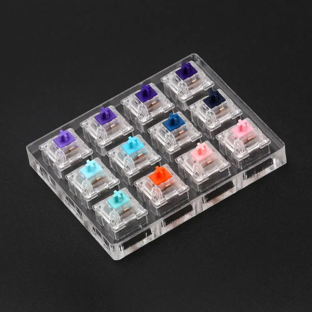 ZealPC 12 переключателей тестер содержит Zealios V2 Tealios Healios Zilents V2|Клавиатуры| |