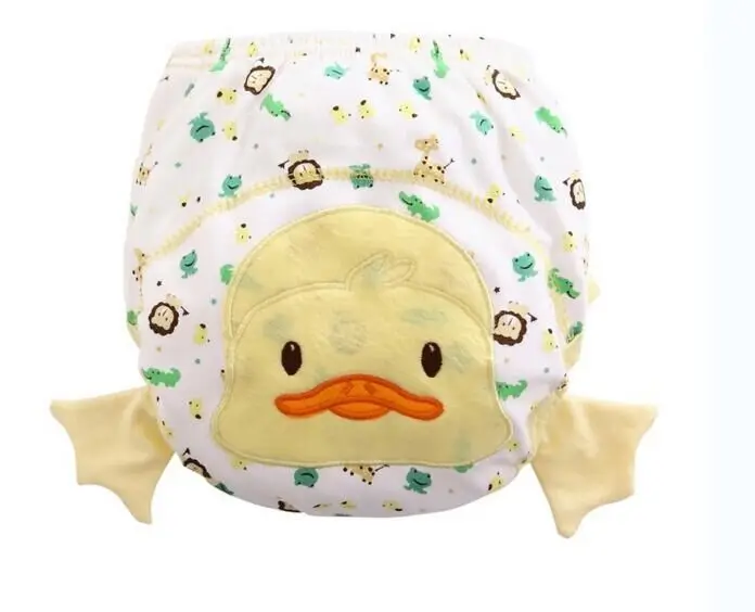 1 шт. Детские Водонепроницаемые многоразовые хлопковые подгузники/детские
