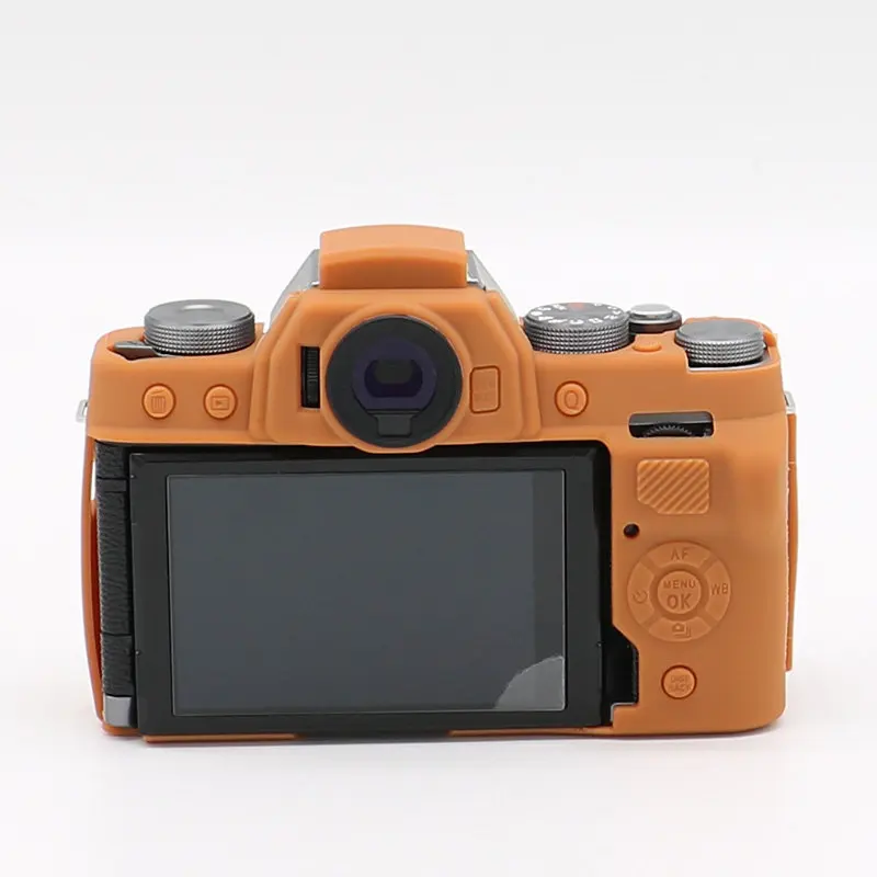 Силиконовая кожа брони камера сумка чехол корпус протектор для Fujifilm X-T100 XT100 только цифровая камера