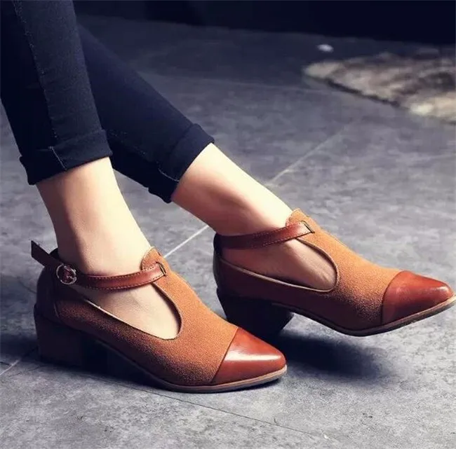 Женские туфли оксфорды Женская обувь с острым носком на плоской подошве|ladies shoes