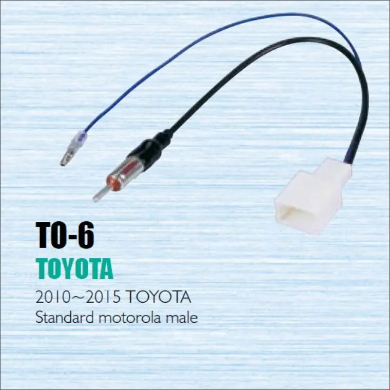 

Car Radio Antenna Adapter Cable Wire For Toyota 2010-2013 Aftermarket Stereo CD/DVD/GPS Installation Kits Accessories