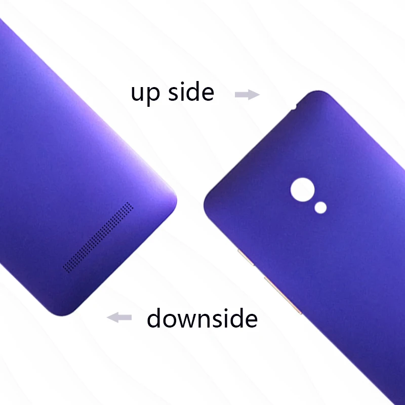 SRJTEK корпус для ASUS Zenfone 5 задняя крышка чехол A501CG A500CG A500KL батарея дверь с кнопкой
