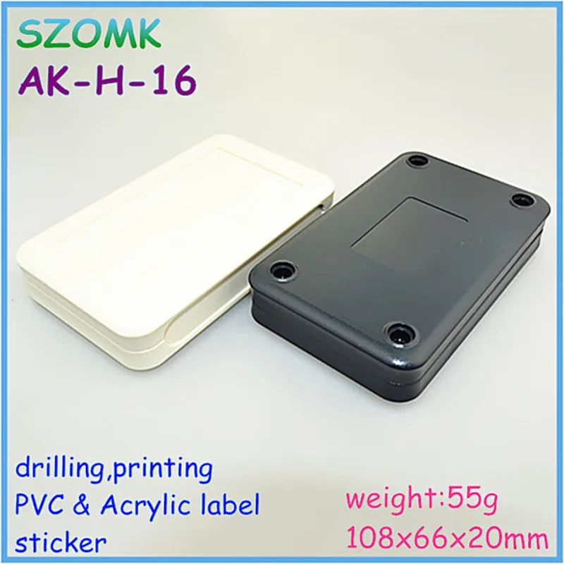 

Szomk Карманный корпус из АБС-пластика, распределительный корпус (10 шт.) 108*66*20 мм, пластиковый корпус из АБС, печатная плата, приборная коробка