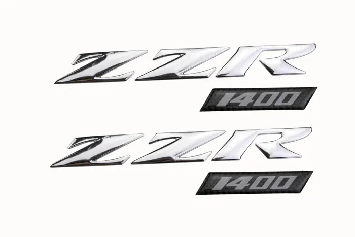 Наклейка на эмблему мотоцикла KODASKIN 3D raise Carbon 1400 для двигателя ZZR1400|motorcycle emblem|decals for