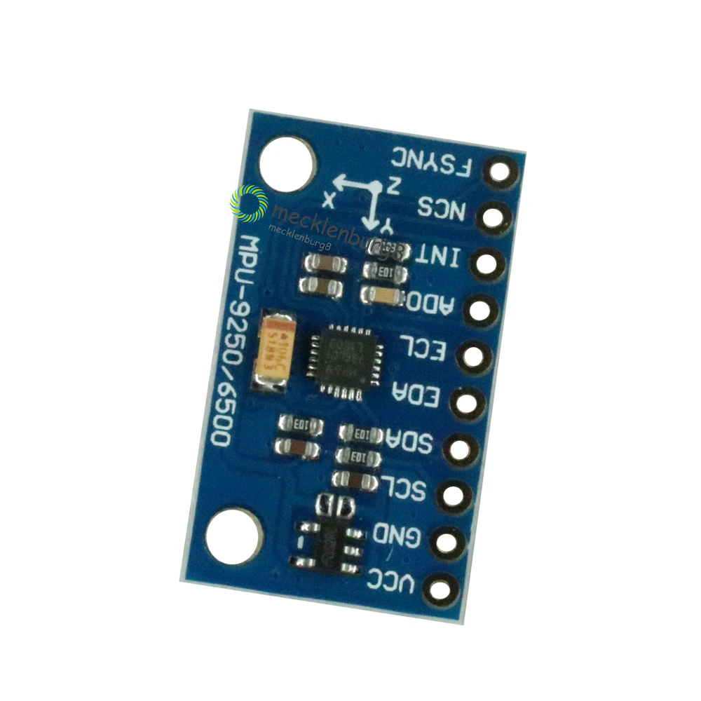 Флуоресцентный 6 осевой гироскоп флуоресцентный модуль SPI/IIC I2C интерфейс MPU6500 для