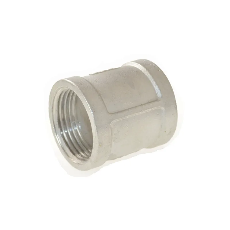 

1 pc New Nipple 1/2" female - 1/2" 304 Stainless Steel threaded coupling Pipe Fitting NPT SA531 P50