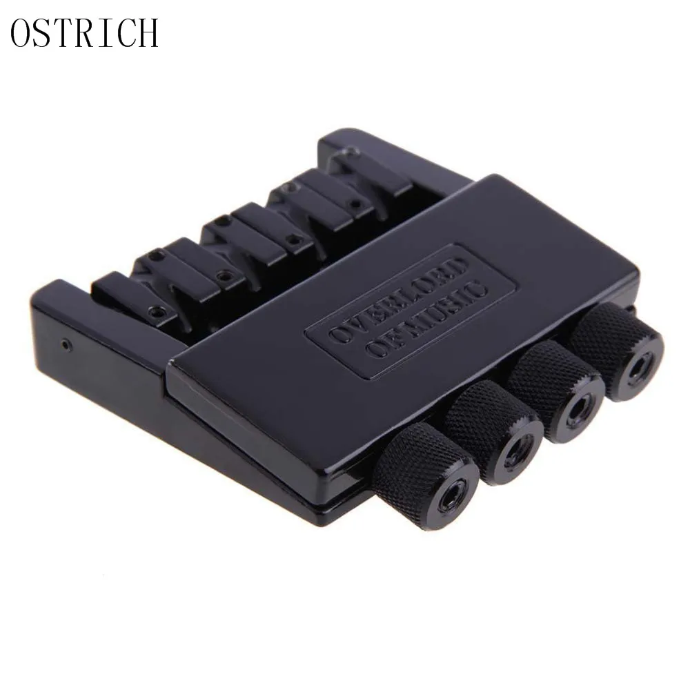Ostrich Black Headless 4 String Electric Guitar Bass Tremolo Bridge System для гитары без головы | Спорт и