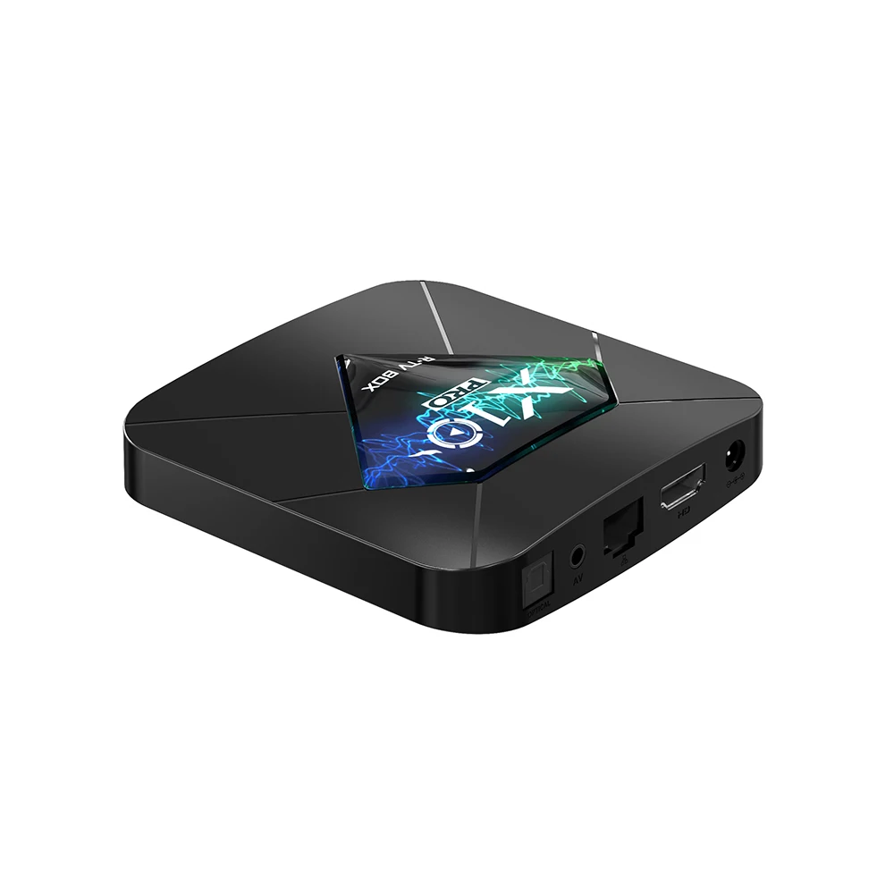 X10 Pro Android 9,0 Smart tv BOX S905X2 DDR 4 GB 32GB 64GB 2,4G 5GHz Wifi Поддержка USB3.0 BT4.0 4K 3D Netflix Android ТВ-плеер