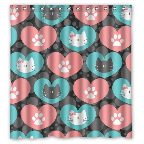 New Customized Cute Owl Waterproof Bathroom Shower Curtain 66 x 72 inches U4038583 | Дом и сад