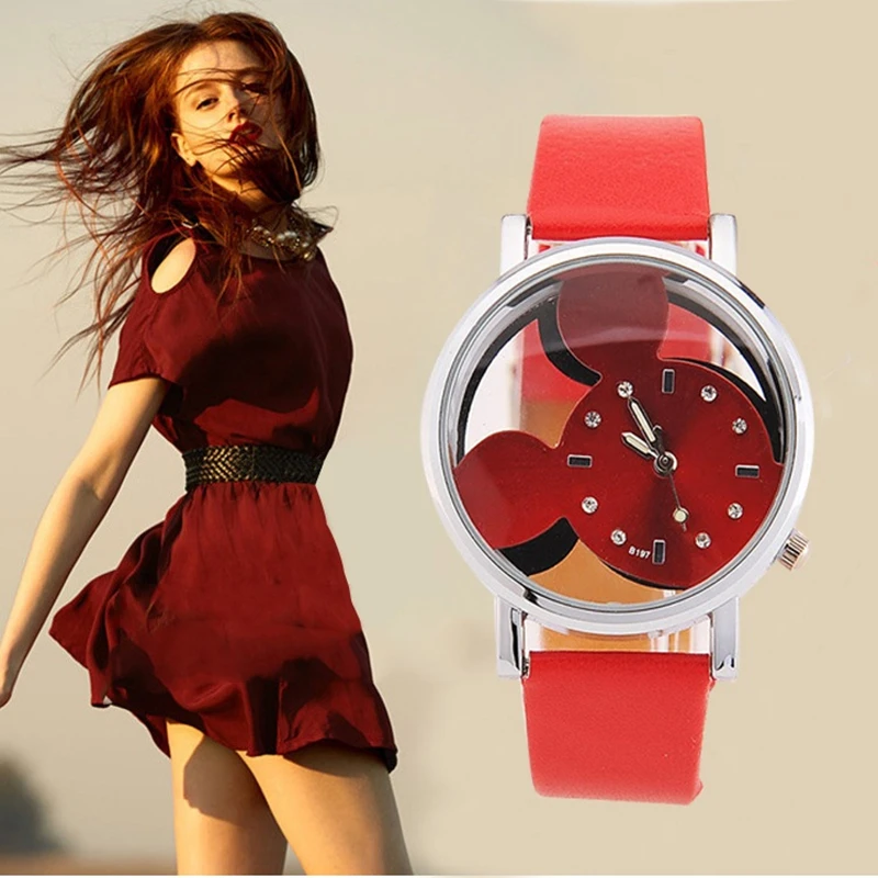 

Relogio Feminino Women's Watches Fashion Cartoon Kids Clock Children Woman's Watch Top Brand Luxury Watches kol saat reloj mujer