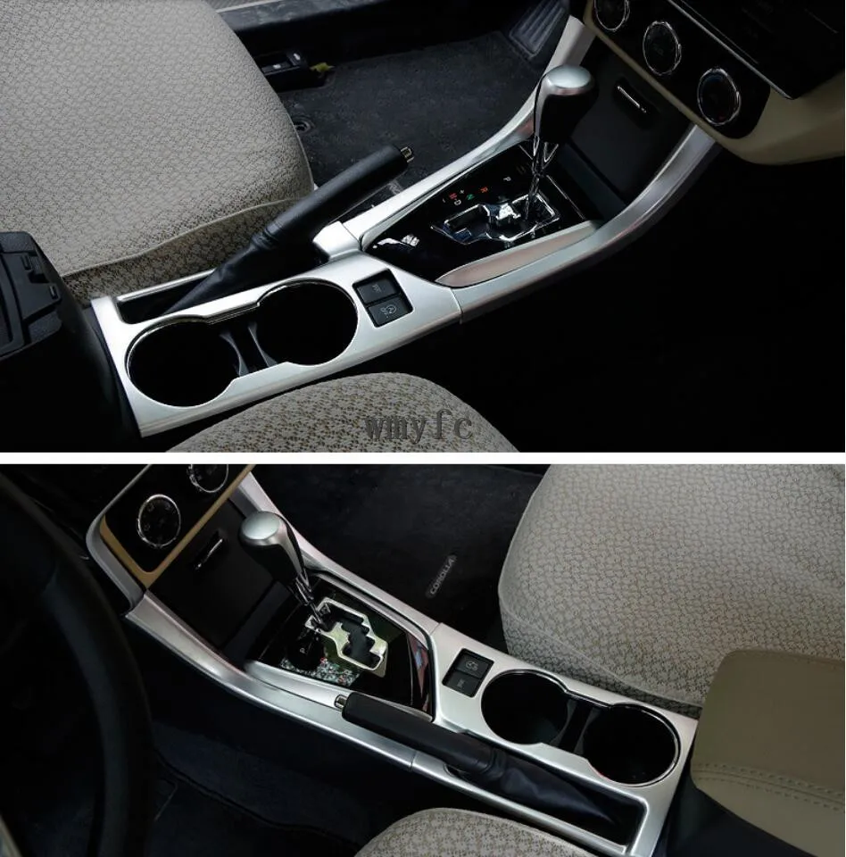 Автомобильный Стайлинг, рамка для чашки для toyota corolla 2013 E170