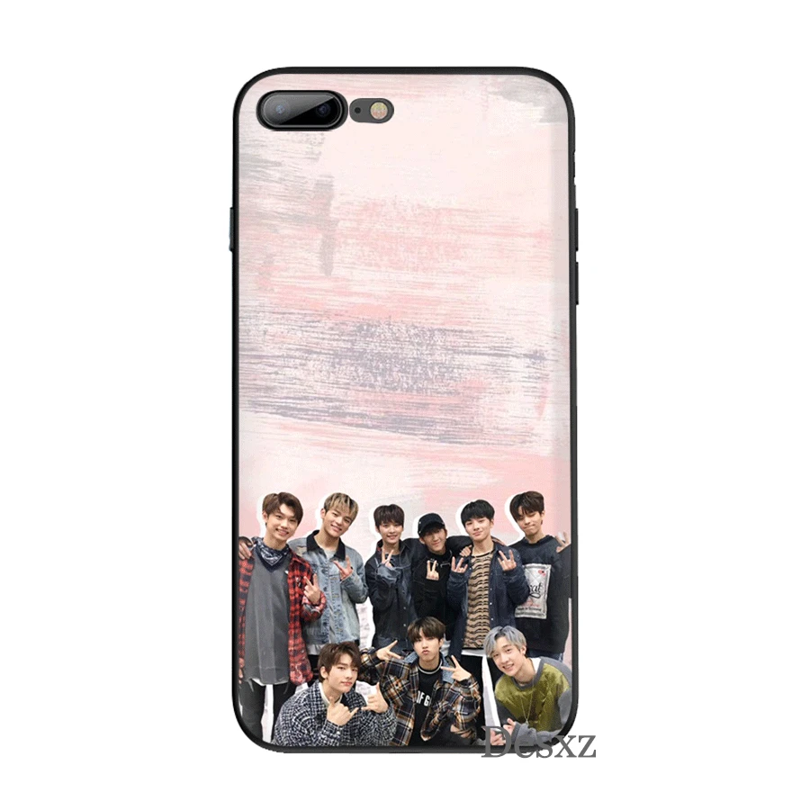 Silicone Tpu Phone Case Stray Kids KPop for iPhone 11 Pro X XS Max XR 6 6s 7 8 Plus 5 5s SE Protection Cover | Мобильные телефоны и