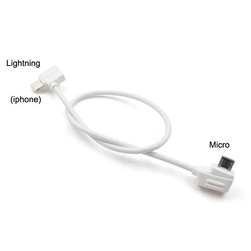Кабель для передачи данных DJI Mavic pro Micro USB Type c IOS Android OTG 30 см /air / iPhone|Наборы