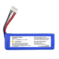 battery for jbl flip 4 special edition player new li po rechargeable accumulator pack replacement gsp872693 01 3 7v 3000mah