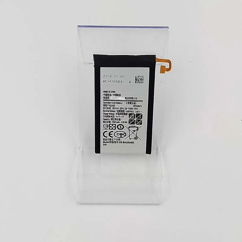 Для Samsung для Galaxy A3 2017 EB-BA320ABE батарея A320 версия замена батареи телефона 2350mAh |