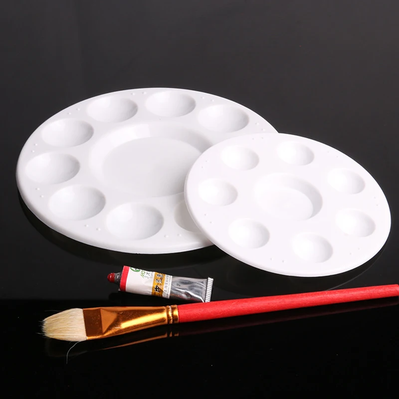 COMIART Универсальная круглая профессиональная пластиковая палитра для рисования