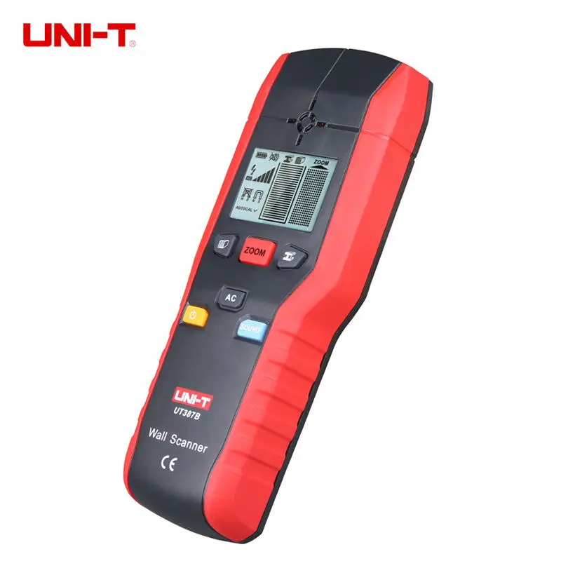 UNI T UT387B Многофункциональный ручной стены детектор металла дерева кабель