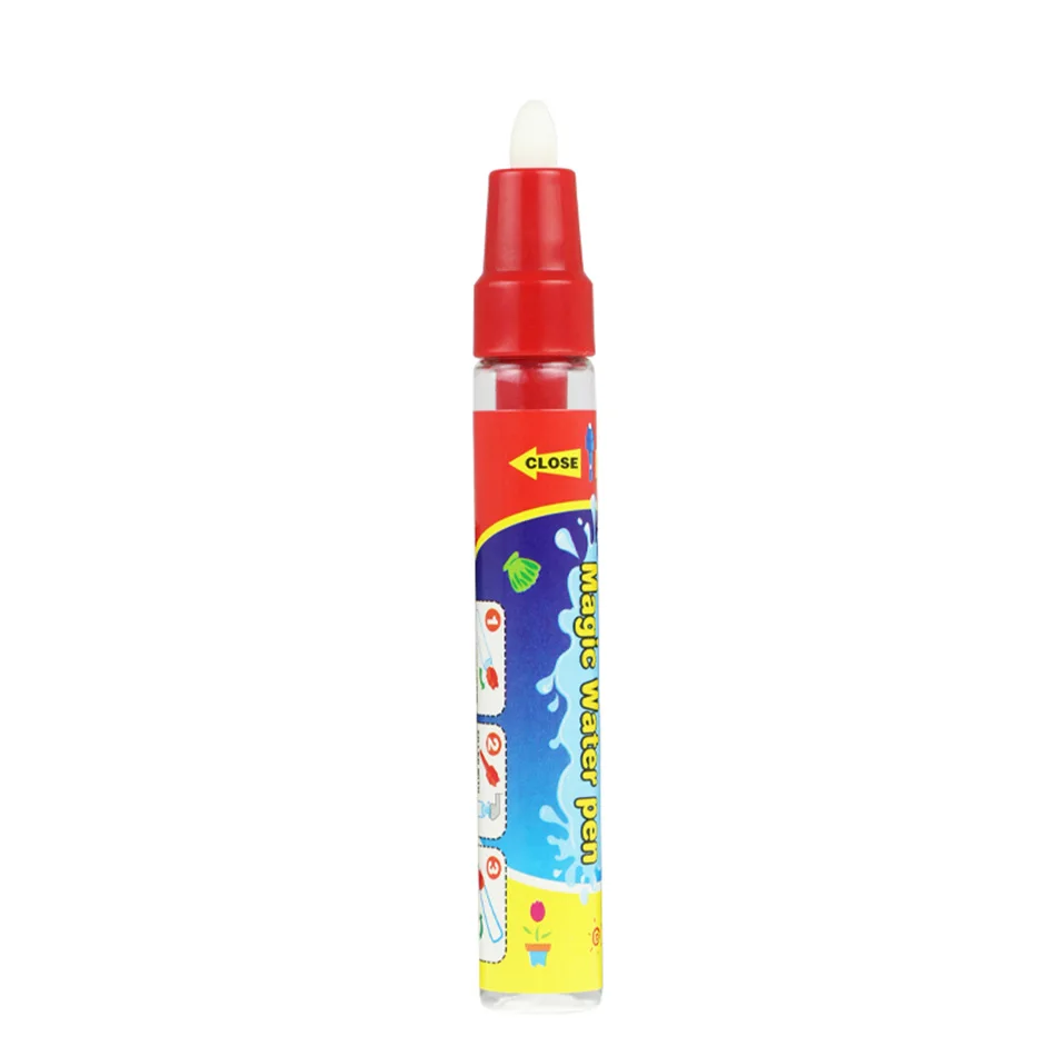 1pcs big pen 4 шт./компл. волшебная ручка для рисования водой/каракулей, маркер/Магия акварель ручка/Водная инструмент для замены развивающая игрушка для детей - Цвет: 1pcs big pen