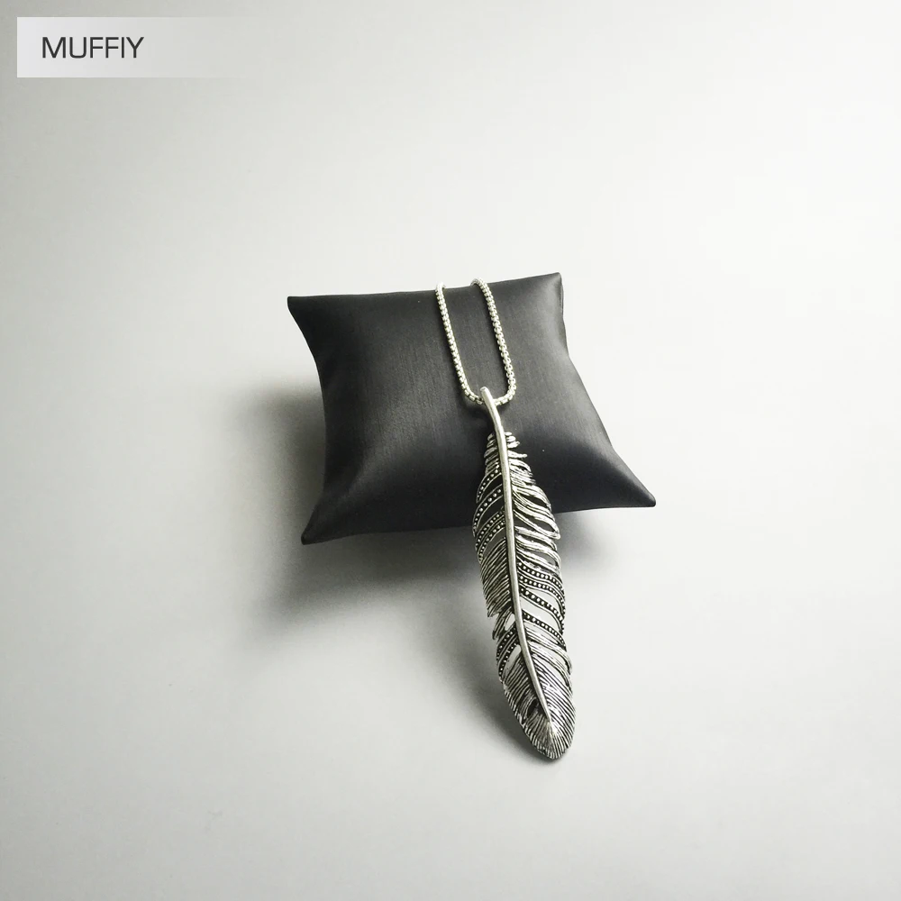 Кулон в виде пера модное ювелирное изделие европейском стиле Rebel для мужчин и