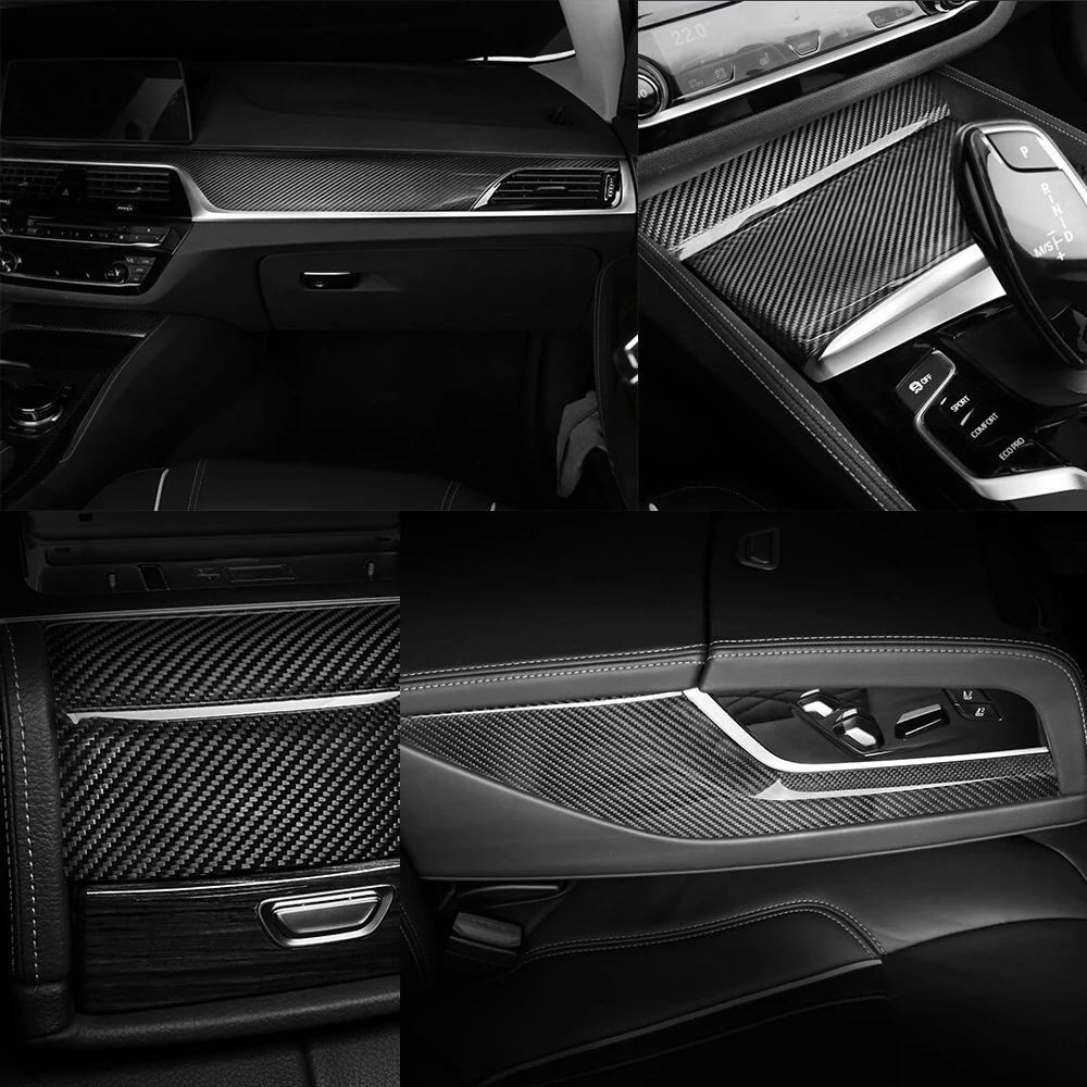 Декоративная панель с центральной консолью рамка для BMW 5 серии G30 G38 520i 17-19