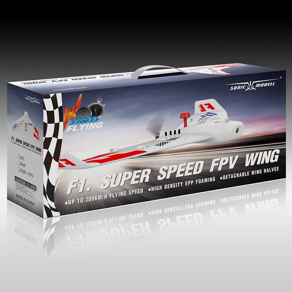 RC самолет F1 крыло 83,3 см размах крыльев супер высокая скорость FPV EPP гоночное крыло RC самолет PNP/FlySky FS-i6 2,4G 6CH передатчик AFHDS