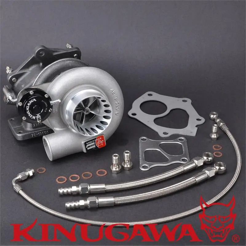 Турбокомпрессор Kinugawa для Mitsubishi 4B11T EVO 10 12 см с защитой от перенапряжения