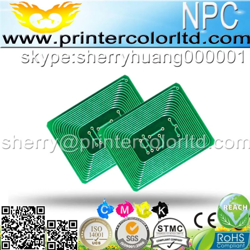 Используется для OKI C710810 44318608 44318605 44318606 44318607 KCMY принтерный картридж сброс чип