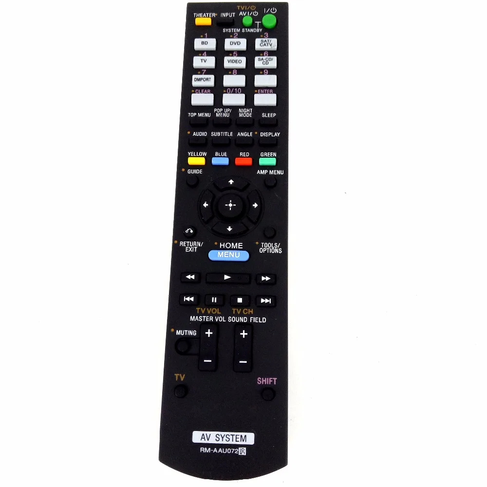 Новый дистанционный пульт для SONY RM AAU072 AV системы HT AS5 CT150 AAU074| |