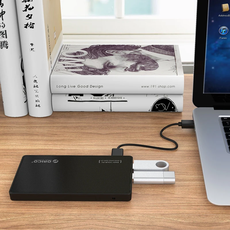 Корпус для жесткого диска ORICO 2588H3 2 5 дюйма жесткий диск USB 3 0 с портами