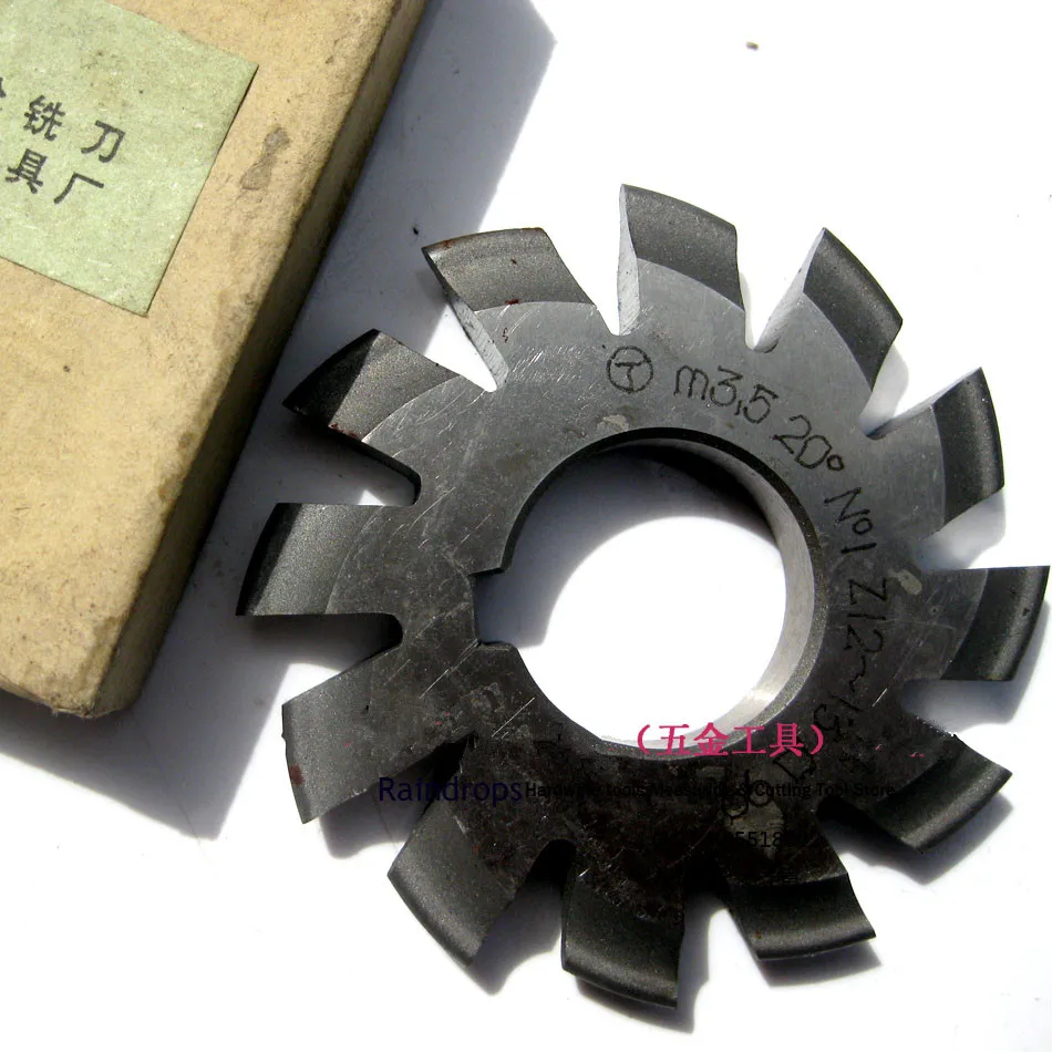 Фреза HSS Gear режущий модуль M3.5 N01-NO8 8 шт./Let 27 мм Angle 20 | Инструменты