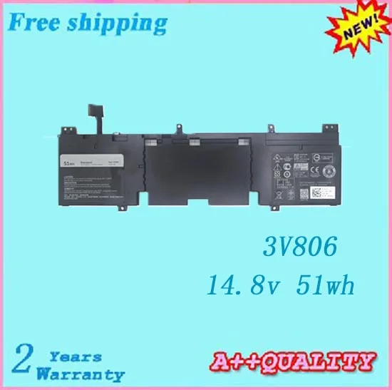 Аккумулятор для ноутбука Dell 3V806 14 8 в 51 Вт · ч|Аккумуляторы ноутбуков| |