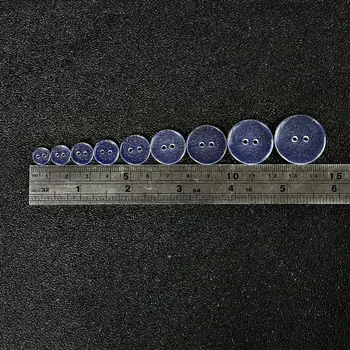 9-25mm Transparent Buttons Round Resin Buttons 2 Holes Sewing Buttons Scrapbooking Garment DIY Apparel Accessories 6