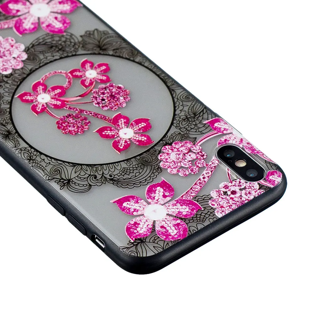 IDOOLS Case For Iphone 7 Cover Silicone TPU Matte Cases 8 Plus X 6 6S XS Max Luxury Fundas Capa |