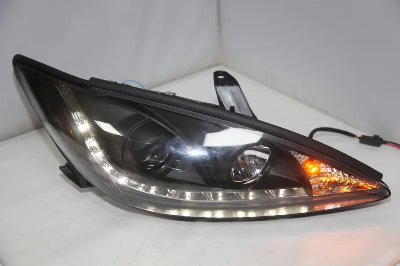 Автомобильный Стайлинг 2007 2008 2009 год для Toyota Camry светодиодный головной светильник s R8 стильный головной фонарь с дневным ходовым светильник
