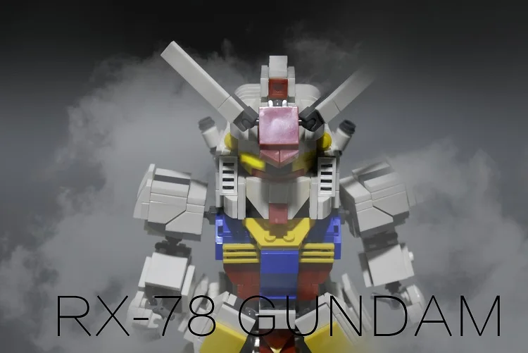 Блоки MOC GUNDAM SD RX78 робот Гандам совместимые Legoelys игрушки|Игрушечные кубики| |