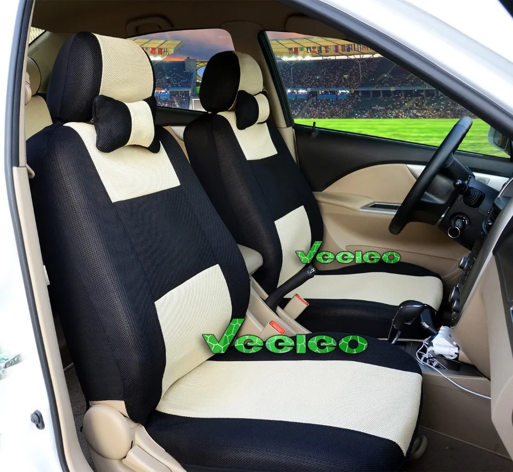 (Передние и задние) универсальные чехлы на автомобильные сиденья для Hyundai Solaris Creta