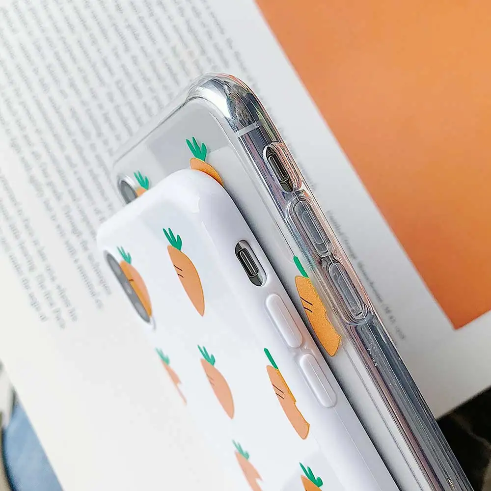 Прозрачный мягкий чехол Boucho для iphone XS MAX 8 7 6 6s plus Модный милый мультяшный телефона