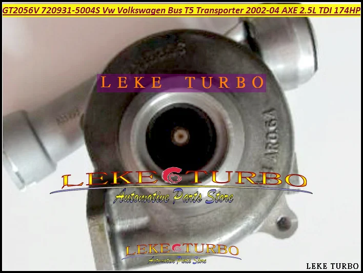 GT20 GT2052V 720931 720931-0004 070145702AX 070145702AV 070145702AV100 Turbo для Volkswagen VW T5 Transporter 02-04 AXE 2.5L TDI |