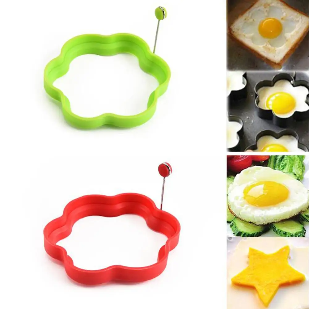 Egg Cooker Pancake Maker Mold Shaper Omelette Nonstick Cooking Tool Pan Flip Eggs Ring Kitchen Accessories | Дом и сад