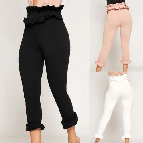 Женские брюки-карандаш hirigin облегающие элегантные брюки с высокой талией и