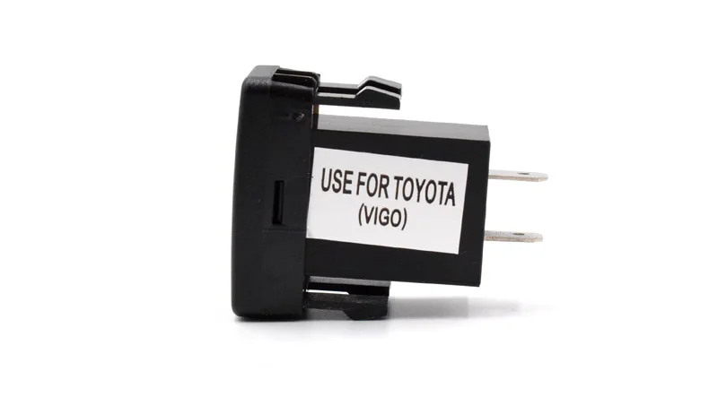 XCGaoon 5 шт. 5 в 4.2A 2 разъем USB Автомобильное зарядное устройство адаптер с светодиодный вольтметр Для TOYOTA power Преобразователь мощности