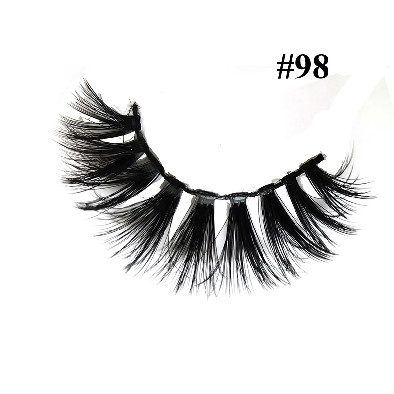 Fulljion 7Pair 3D Faux Mink Lashes Natural Hair False Eyelashes Long Wispy Fake Artificial Extensions Makeups Beauty Tool | Красота и