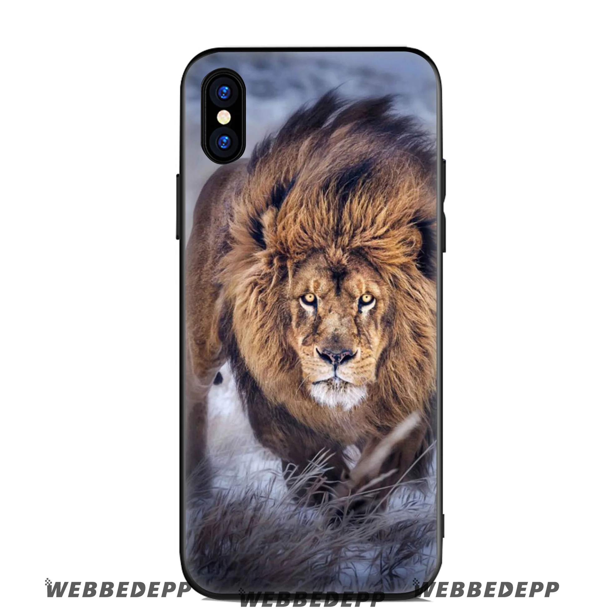 11 Мягкий силиконовый чехол WEBBEDEPP Lion Alpha Male Cub для Apple iPhone 11 Pro Xr Xs Max X или 10 8 7 6 6S Plus 5 5S SE из ТПУ - Цвет: 11