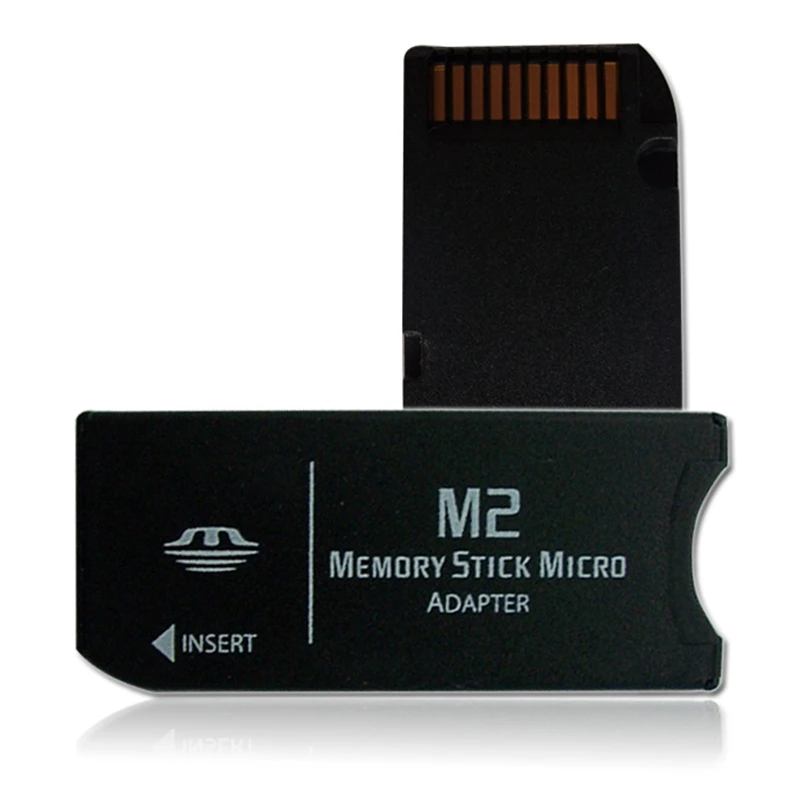 Акция! Карта памяти MS Pro Duo 2 шт./лот M2 адаптер для PSP карта PSP/камеры|Адаптеры карт